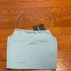 Forever 21 new spaghetti strap crop top size small